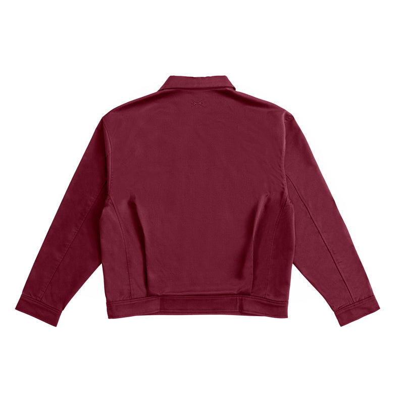TWIN OVERSHIRT - MAROON
